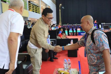 Hasan Basri hadiri pembukaan Kejurnas Bulutangkis.