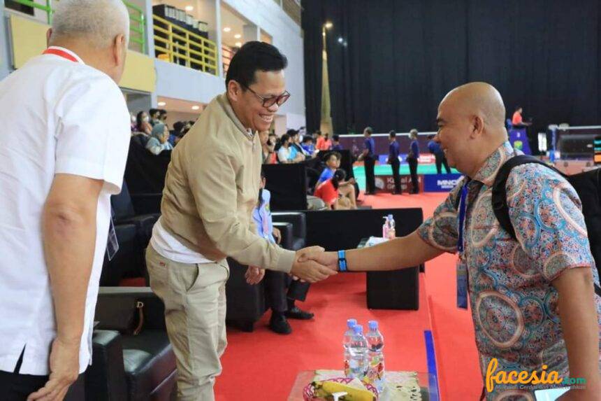 Hasan Basri hadiri pembukaan Kejurnas Bulutangkis.