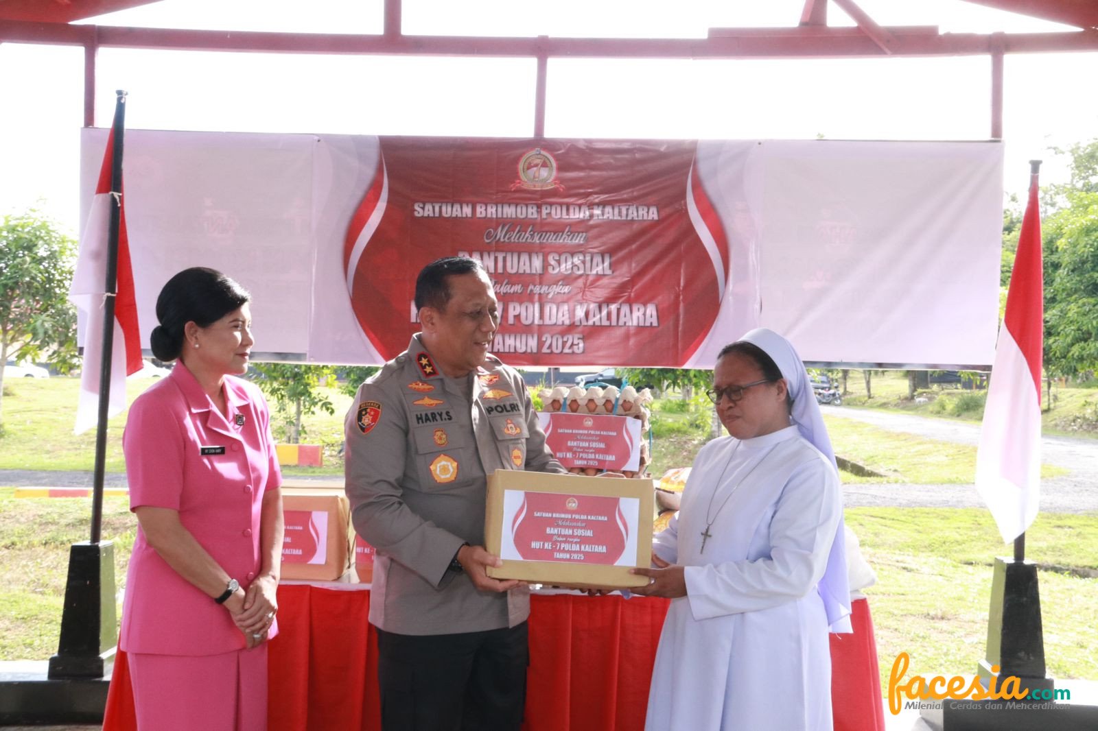 Kapolda Kaltara Bagi Kebaikan, Santuni Tokoh Agama