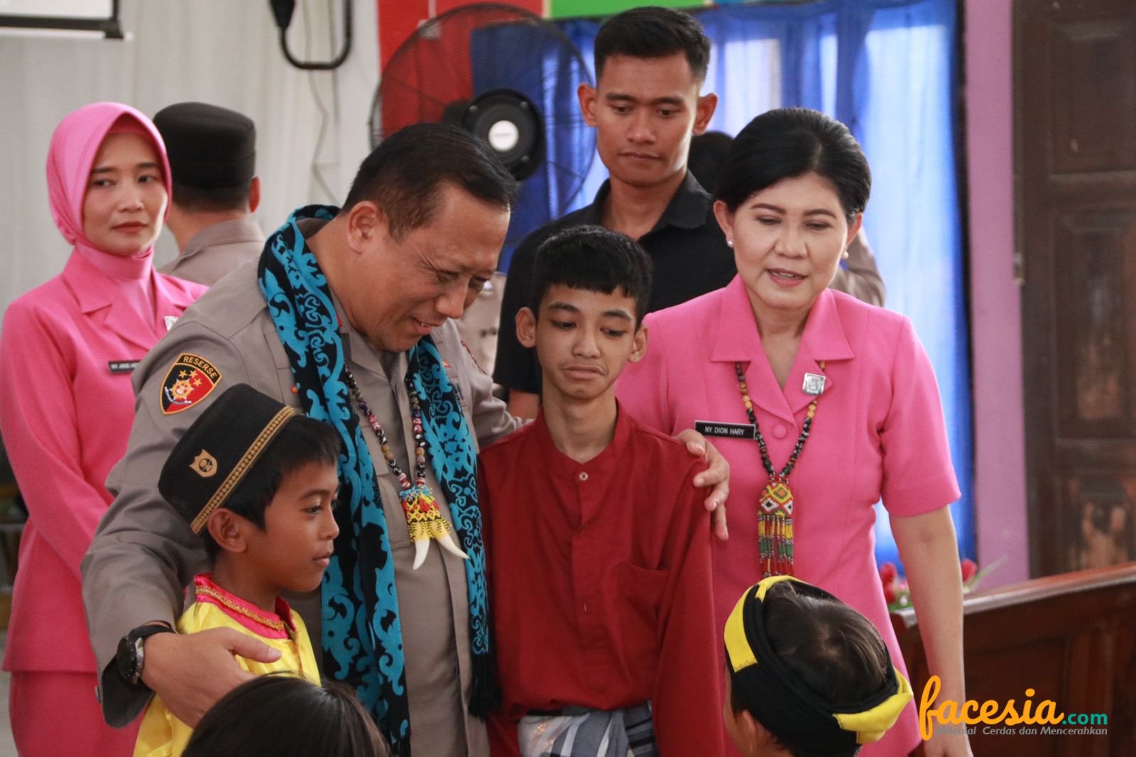 Kapolda Kaltara Kunjungi SLB Negeri Malinau, Tunjukkan Kepedulian terhadap Anak Berkebutuhan Khusus